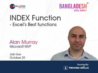 INDEX Function – Excel’s Best Function  Welcome to the Boss Level