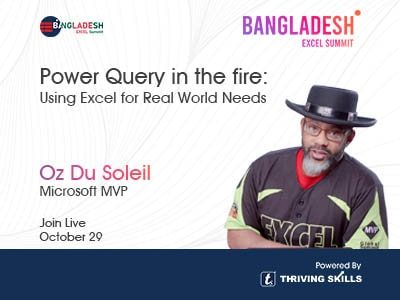 Power Query in the Fire: Using Excel for Real World Needs