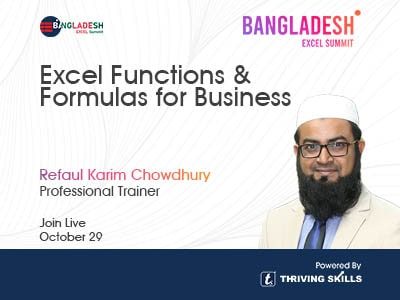 Excel Functions & Formulas for Business
