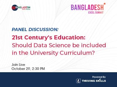 University Panel: Should Data Science be included in the University Curriculum