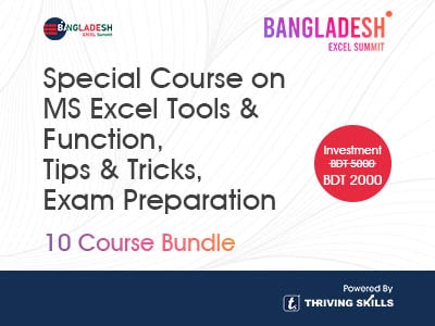 Special Course on MS Excel Tools & Function, Tips & Tricks, Exam Preparation-min